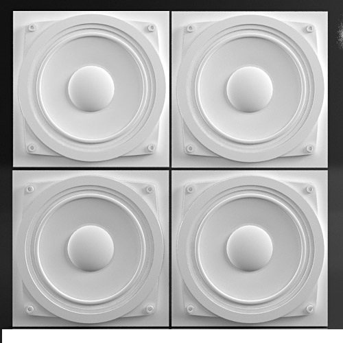 Гипсовая 3D панель PNL2261 купить в Decoro-Gesso.ru
