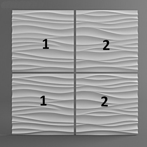 Гипсовая 3D панель PNL2145 купить в Decoro-Gesso.ru