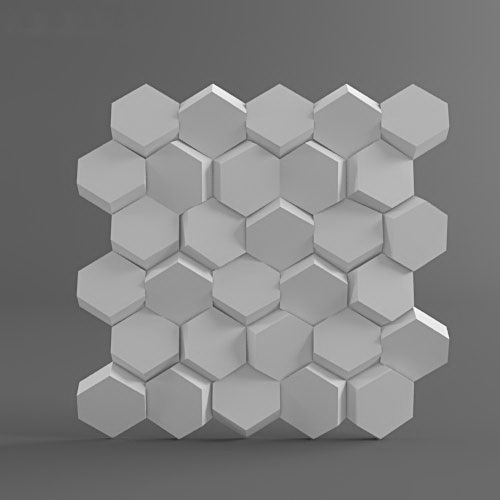 Гипсовая 3D панель PNL2221 купить в Decoro-Gesso.ru