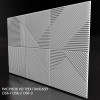 Гипсовая 3D панель PNL2245 купить в Decoro-Gesso.ru