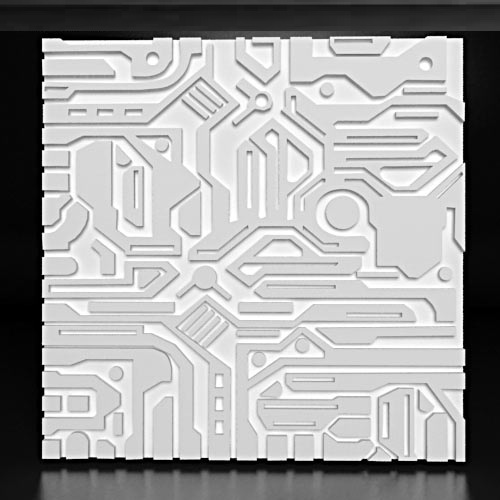Гипсовая 3D панель PNL2180 купить в Decoro-Gesso.ru