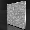 Гипсовая 3D панель PNL2234 купить в Decoro-Gesso.ru