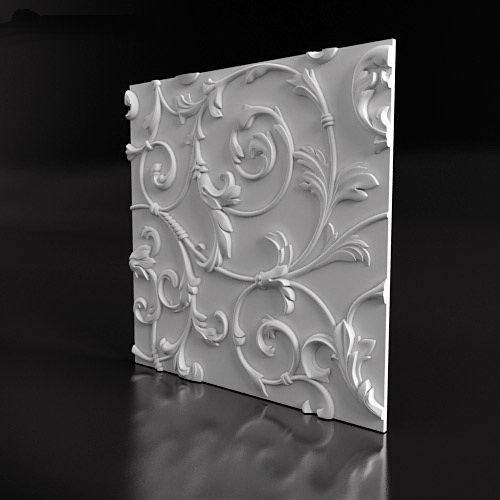 Гипсовая 3D панель PNL2235 купить в Decoro-Gesso.ru