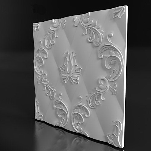 Гипсовая 3D панель PNL2243 купить в Decoro-Gesso.ru
