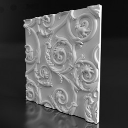 Гипсовая 3D панель PNL2264