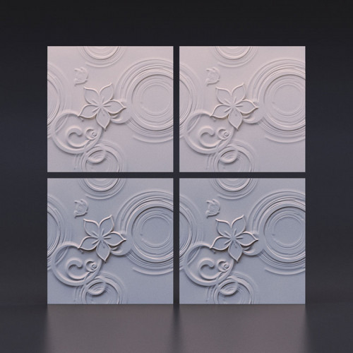 Гипсовая 3D панель PNL2208 купить в Decoro-Gesso.ru