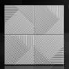 Гипсовая 3D панель PNL2246 купить в Decoro-Gesso.ru