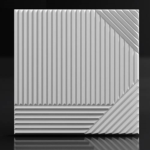 Гипсовая 3D панель PNL2244 купить в Decoro-Gesso.ru