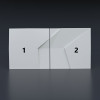 Гипсовая 3D панель PNL2129 купить в Decoro-Gesso.ru