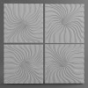 Гипсовая 3D панель PNL2332 купить в Decoro-Gesso.ru