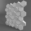 Гипсовая 3D панель PNL2221 купить в Decoro-Gesso.ru