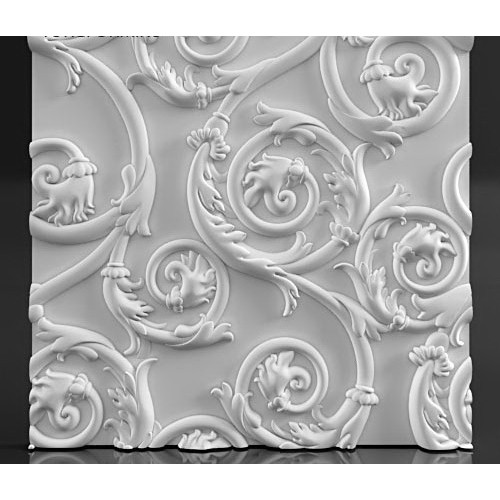 Гипсовая 3D панель PNL2264 купить в Decoro-Gesso.ru