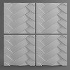 Гипсовая 3D панель PNL2093 купить в Decoro-Gesso.ru