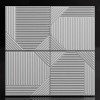 Гипсовая 3D панель PNL2244 купить в Decoro-Gesso.ru