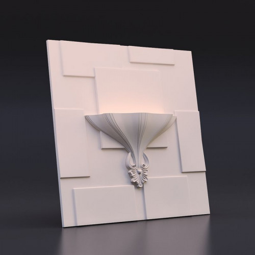 Светильник гипсовый Модель 07 PNL2205 купить в Decoro-Gesso.ru