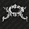 Декоративный элемент ДЭ 5 из Decoro-Gesso гипса купить в Decoro-Gesso.ru