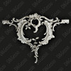 Декоративный элемент ДЭ 6 из Decoro-Gesso гипса купить в Decoro-Gesso.ru