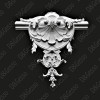 Декоративный злемент ДЭ 1 из Decoro-Gesso гипса купить в Decoro-Gesso.ru