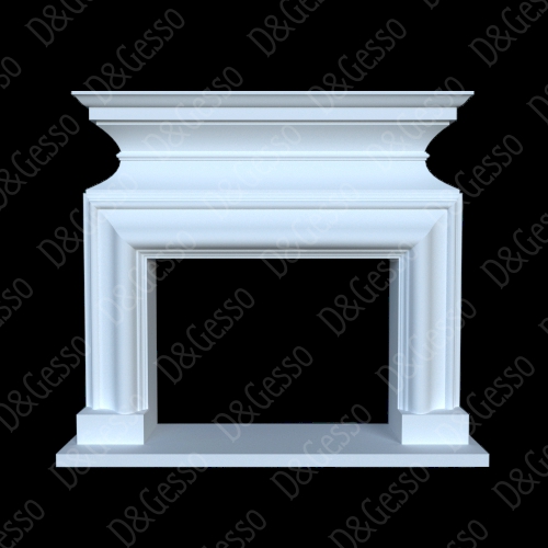 Гипсовый Камин Decoro-Gesso КН5 купить в Decoro-Gesso.ru