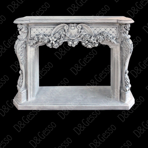 Гипсовый Камин КН Decoro-Gesso 1 купить в Decoro-Gesso.ru