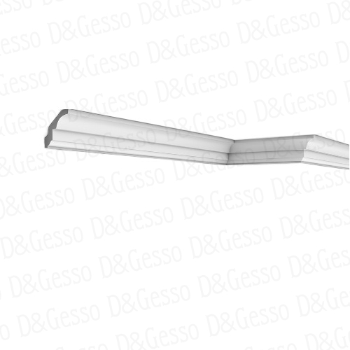 Гладкий гипсовый Карниз Decoro-Gesso К1 купить в Decoro-Gesso.ru