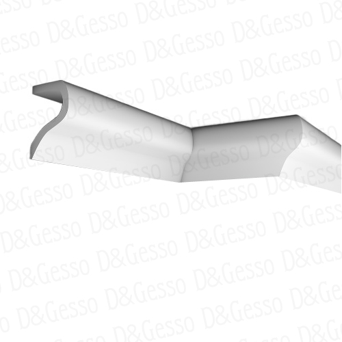 Гладкий гипсовый Карниз Decoro-Gesso К100 купить в Decoro-Gesso.ru