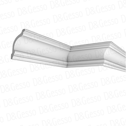 Гладкий гипсовый Карниз Decoro-Gesso К104 купить в Decoro-Gesso.ru