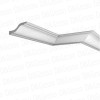 Гладкий гипсовый Карниз Decoro-Gesso К106 купить в Decoro-Gesso.ru