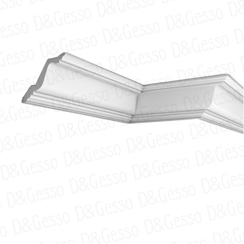 Гладкий гипсовый Карниз Decoro-Gesso К107 купить в Decoro-Gesso.ru