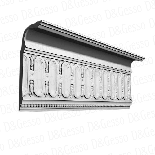 Потолочный Карниз с декором КД Decoro-Gesso 2 купить в Decoro-Gesso.ru