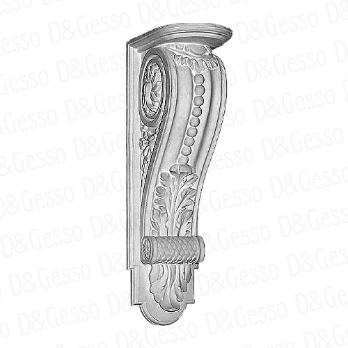 Гипсовый Кронштейн Decoro-Gesso КР11 купить в Decoro-Gesso.ru