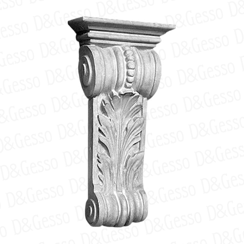 Гипсовый Кронштейн Decoro-Gesso КР17 купить в Decoro-Gesso.ru
