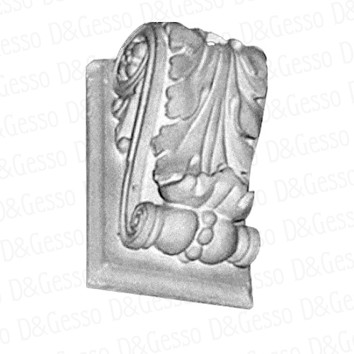 Гипсовый Кронштейн Decoro-Gesso КР19 купить в Decoro-Gesso.ru