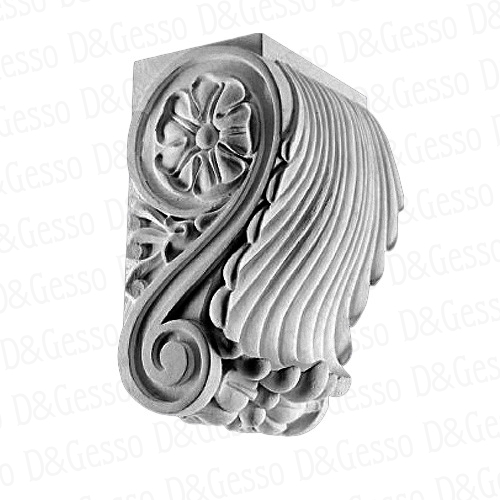 Гипсовый Кронштейн Decoro-Gesso КР2 купить в Decoro-Gesso.ru