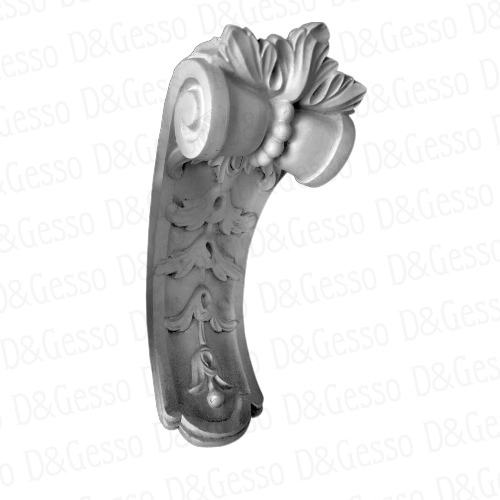 Гипсовый Кронштейн Decoro-Gesso КР22 купить в Decoro-Gesso.ru