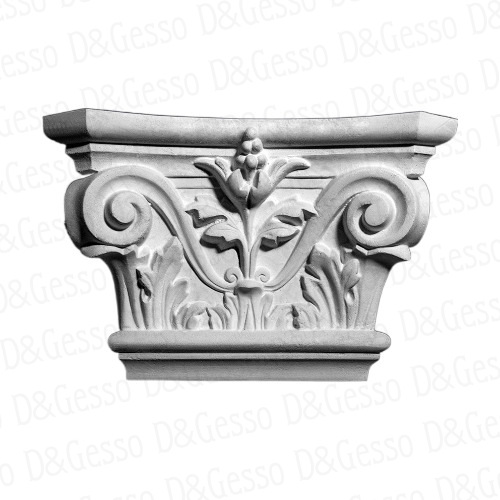 Гипсовая Капитель КП Decoro-Gesso 14 купить в Decoro-Gesso.ru