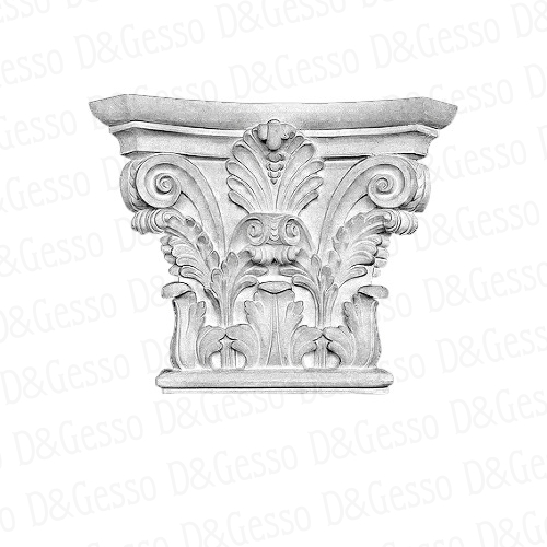 Гипсовая Капитель КП Decoro-Gesso 7 купить в Decoro-Gesso.ru