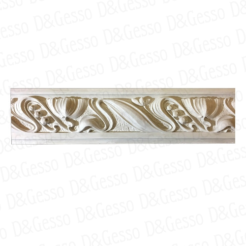 Молдинг декоративный МД7 из Decoro-Gesso гипса купить в Decoro-Gesso.ru