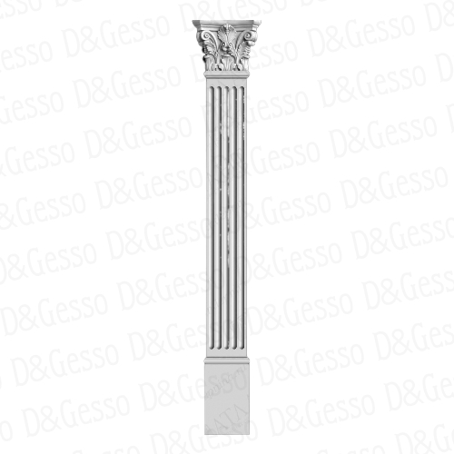 Гипсовая Пилястра ПЛ Decoro-Gesso 10 купить в Decoro-Gesso.ru