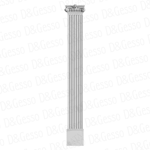 Гипсовая Пилястра ПЛ Decoro-Gesso 2 купить в Decoro-Gesso.ru
