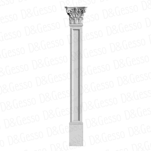 Гипсовая Пилястра ПЛ Decoro-Gesso 7 купить в Decoro-Gesso.ru