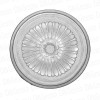 Потолочная накладная Розетка РН 19 Decoro-Gesso купить в Decoro-Gesso.ru