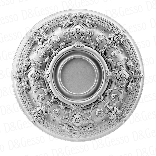 Потолочная накладная Розетка РН Decoro-Gesso 34 купить в Decoro-Gesso.ru