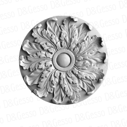 Потолочная накладная Розетка РН Decoro-Gesso 37 купить в Decoro-Gesso.ru