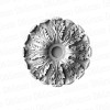 Потолочная накладная Розетка РН Decoro-Gesso 39 купить в Decoro-Gesso.ru