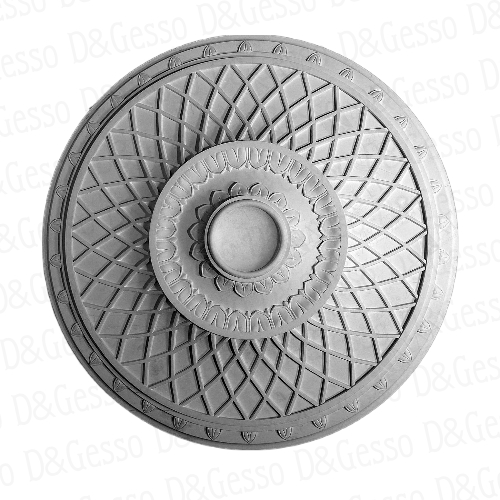 Потолочная накладная Розетка РН Decoro-Gesso 9 купить в Decoro-Gesso.ru