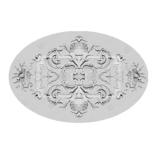 Врезная потолочная Розетка Decoro-Gesso Р1 купить в Decoro-Gesso.ru