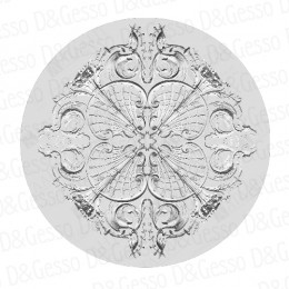Врезная потолочная Розетка Decoro-Gesso Р10