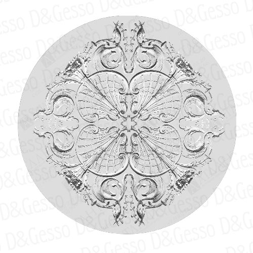 Врезная потолочная Розетка Decoro-Gesso Р10 купить в Decoro-Gesso.ru