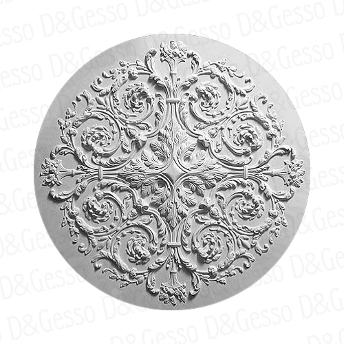 Врезная потолочная Розетка Decoro-Gesso Р18 купить в Decoro-Gesso.ru